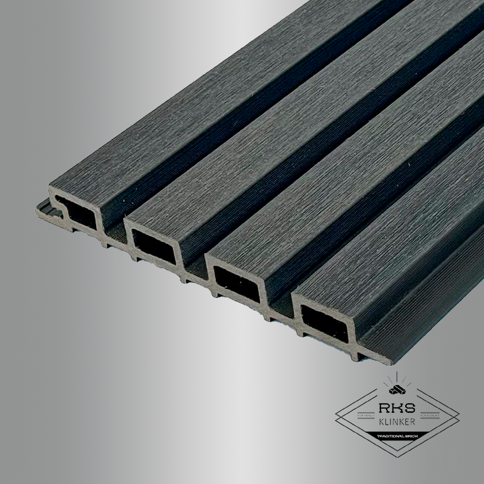 Реечная панель Middle Lines, Faroese Smokewood, Co-Extrusion в Воронеже